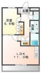 プリムヴェールの物件間取画像